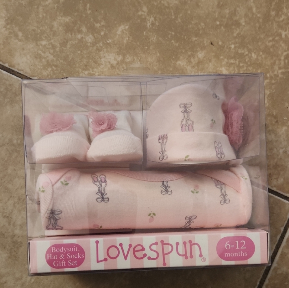 Lovespun Pink Kids Matching Gift Set